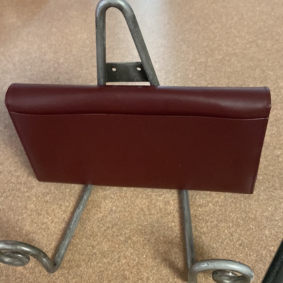 New Louis Quatorze Leather Credit Card Bu-Fold Long Wallet - Picture 5 of 11